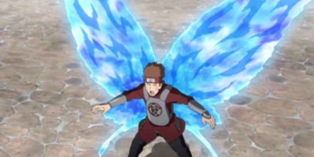 Choji Akamichi Uses Butterfly Mode For The Second Time, Naruto Shippuden