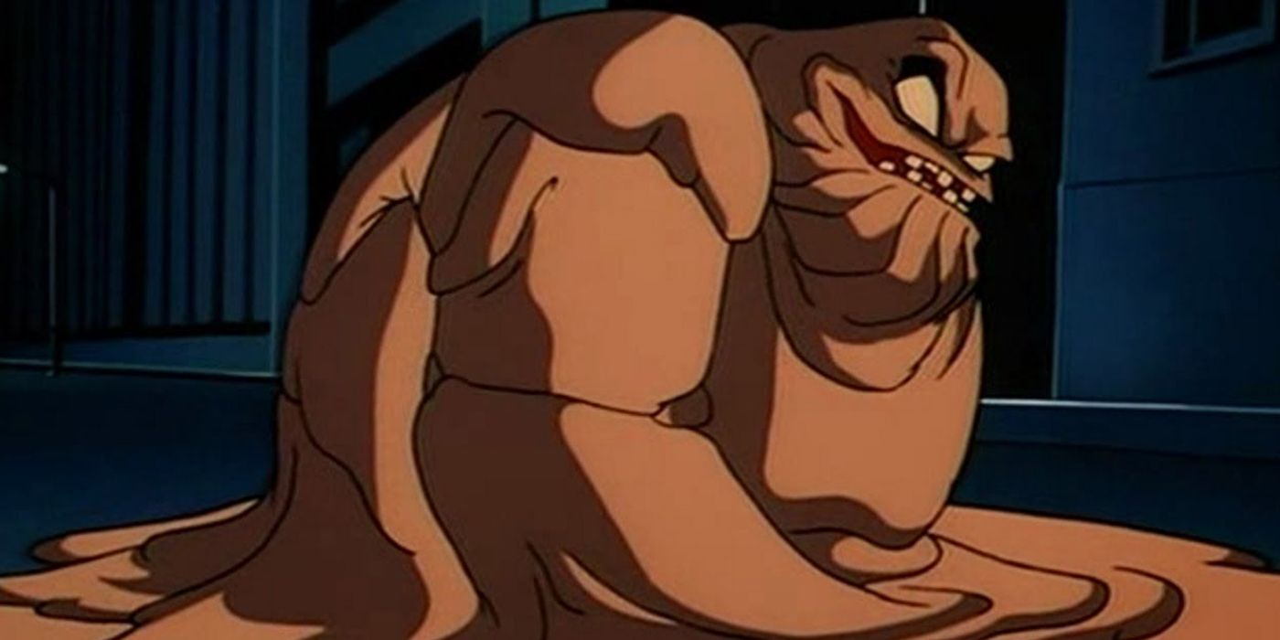 Clayface shape-shifting in Batman: The Animated Series.