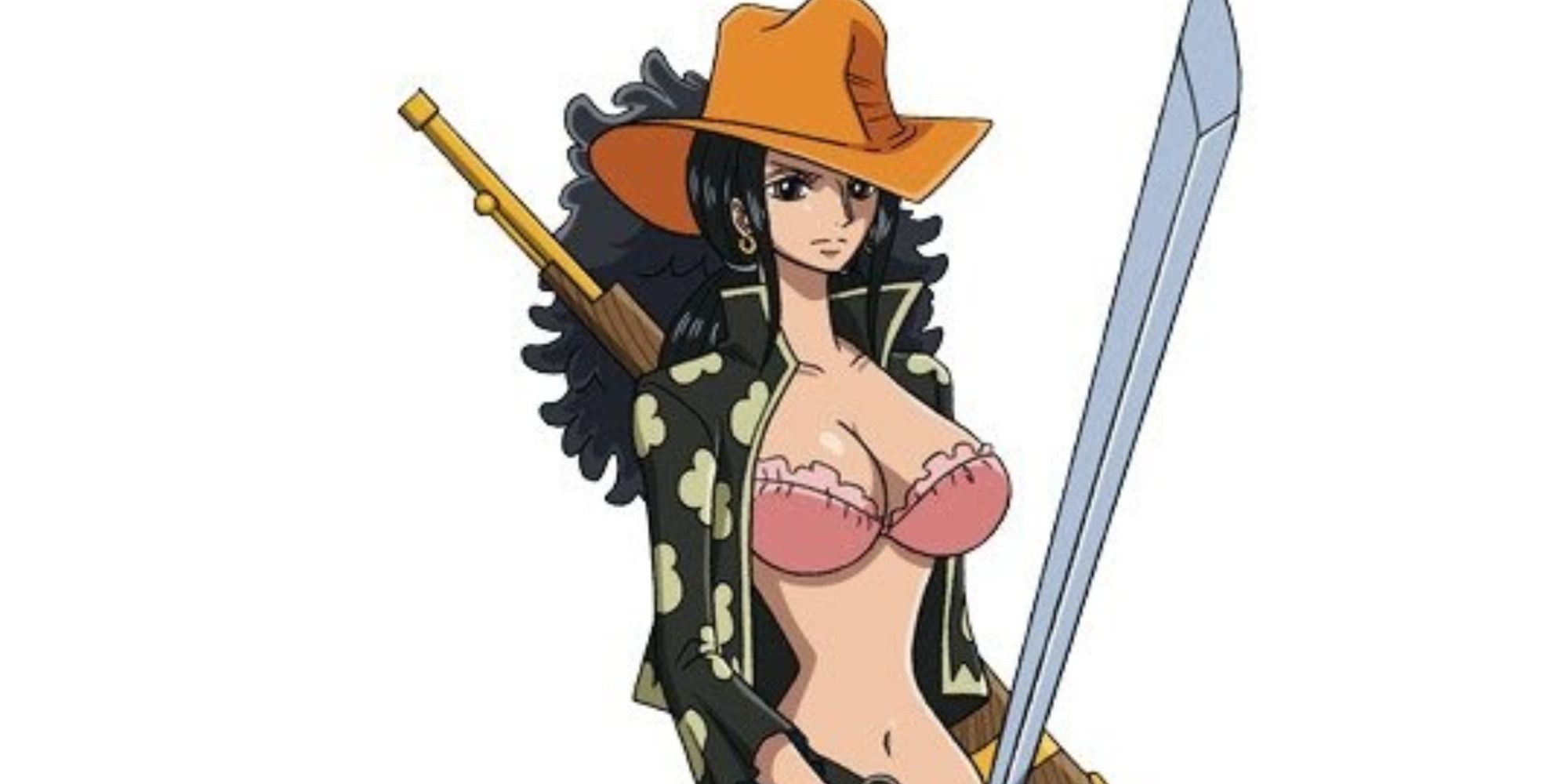 Nico Robin donning her third outfit from One Piece Film: Z
