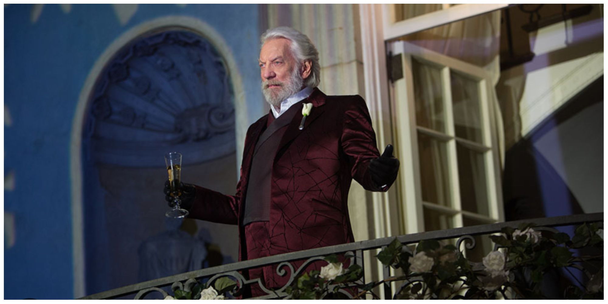 President Snow gives speech at the Capitol 