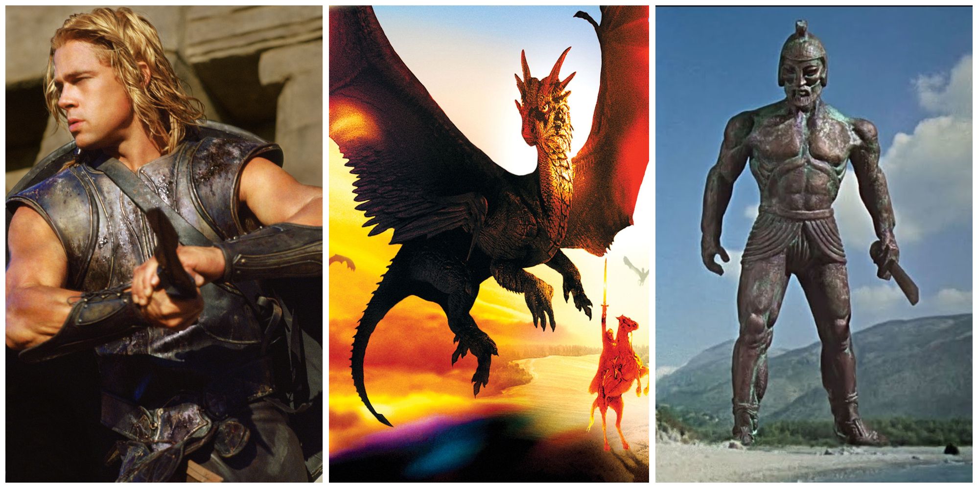 mythology movies troy dragonheart jason and the argonauts