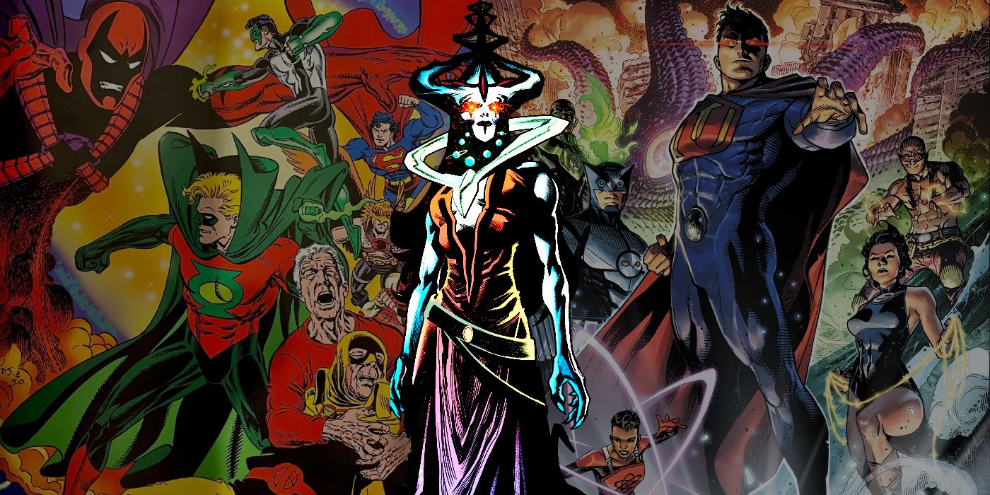 Extant, Perpetua, Ultraman and other multiversal villains from DC Comics