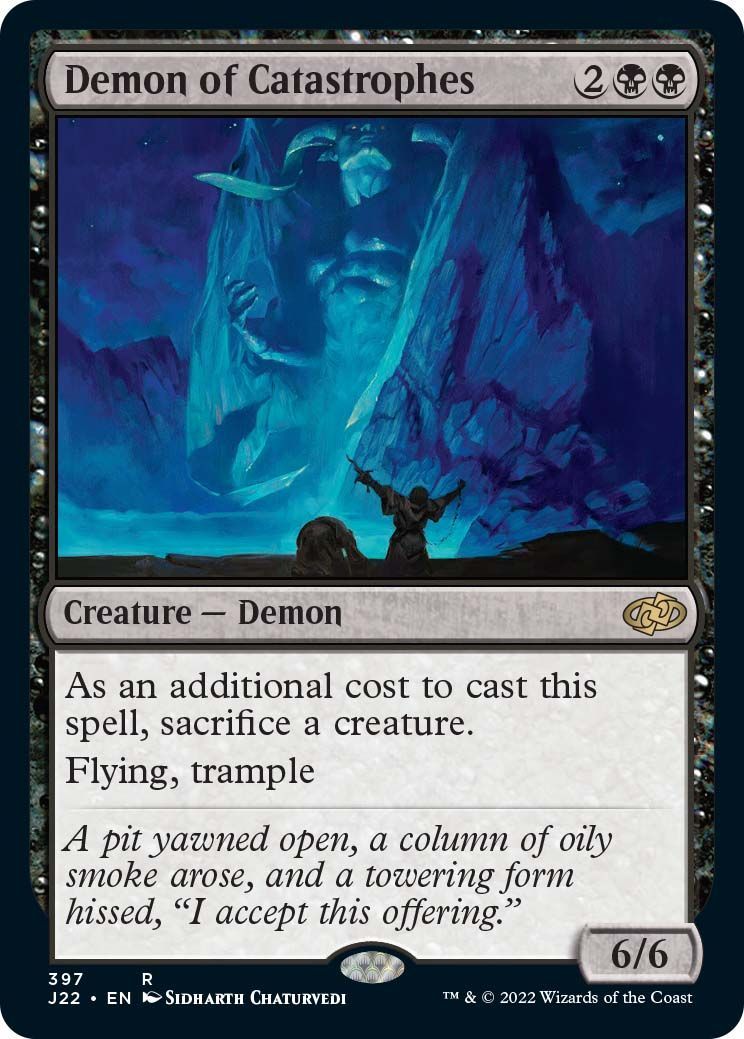 Demon of Catastrophes from Magic: The Gathering mtg