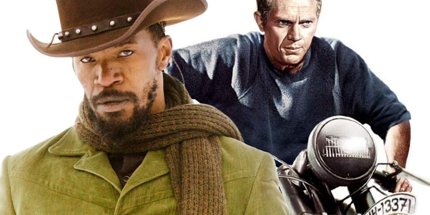 Django from Django Unchained and Captain Hilts from The Great Escape