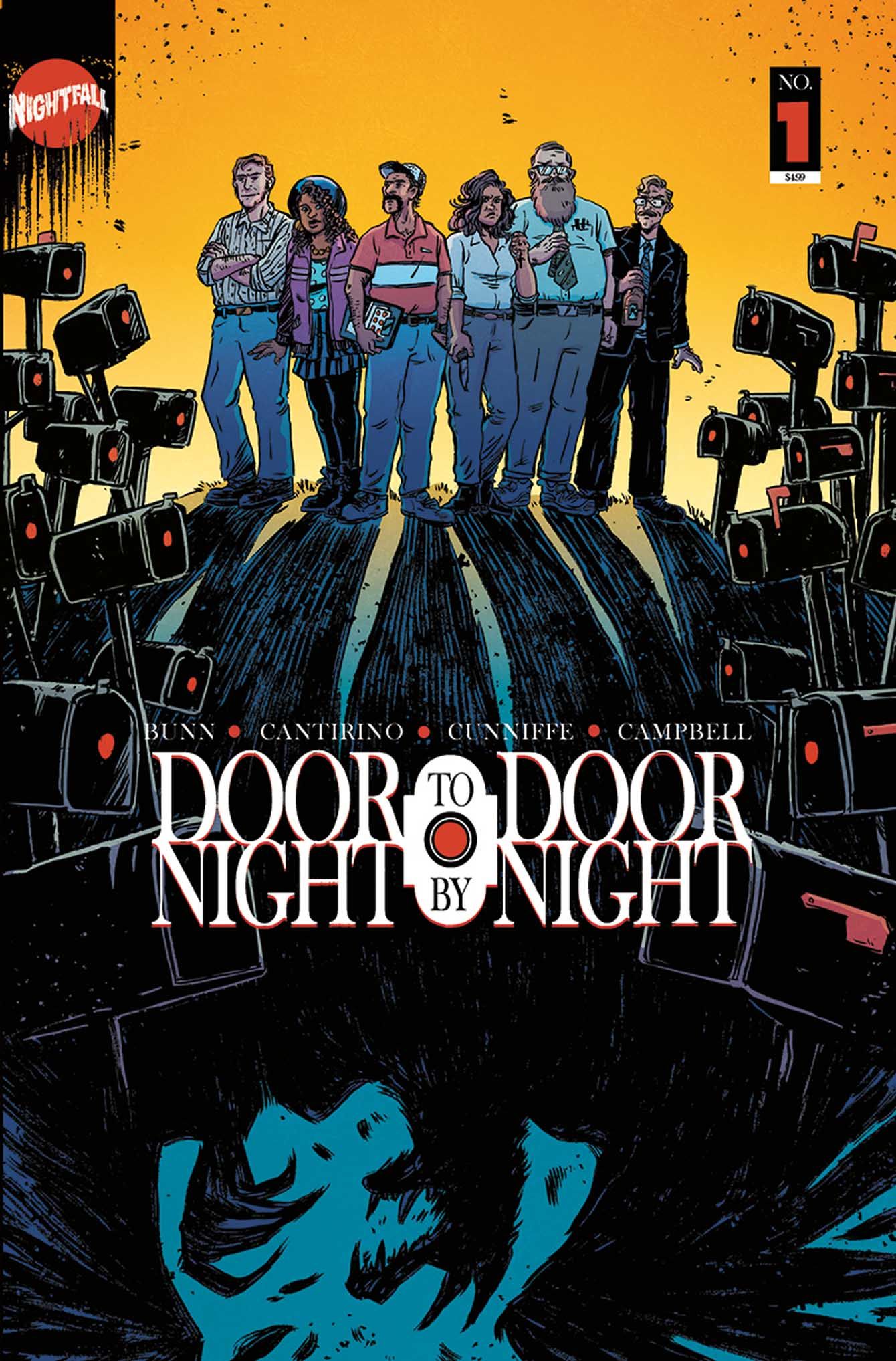 Door to Door Night by Night #1 Cover