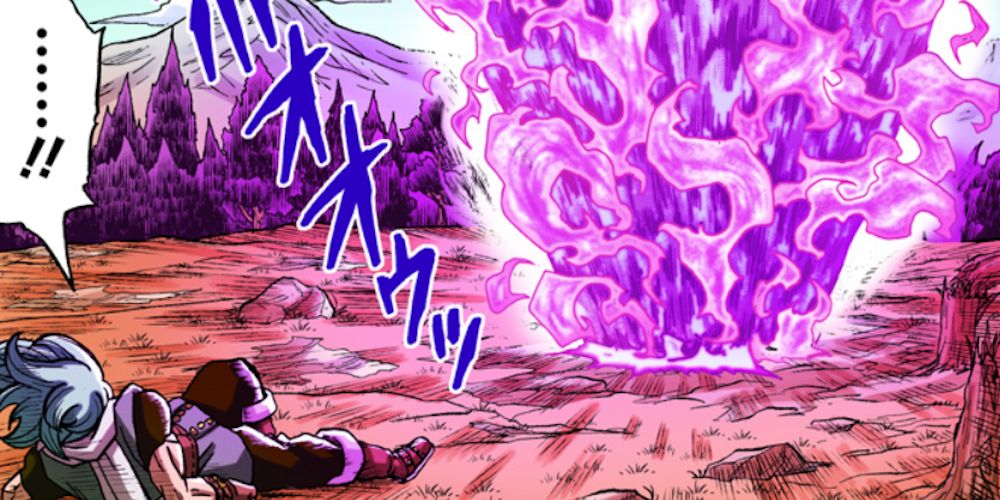 Vegeta transforms into Ultra Ego in the Dragon Ball Super manga.