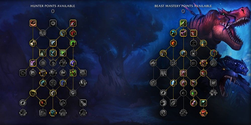 Dragonflight talent trees, World of Warcraft