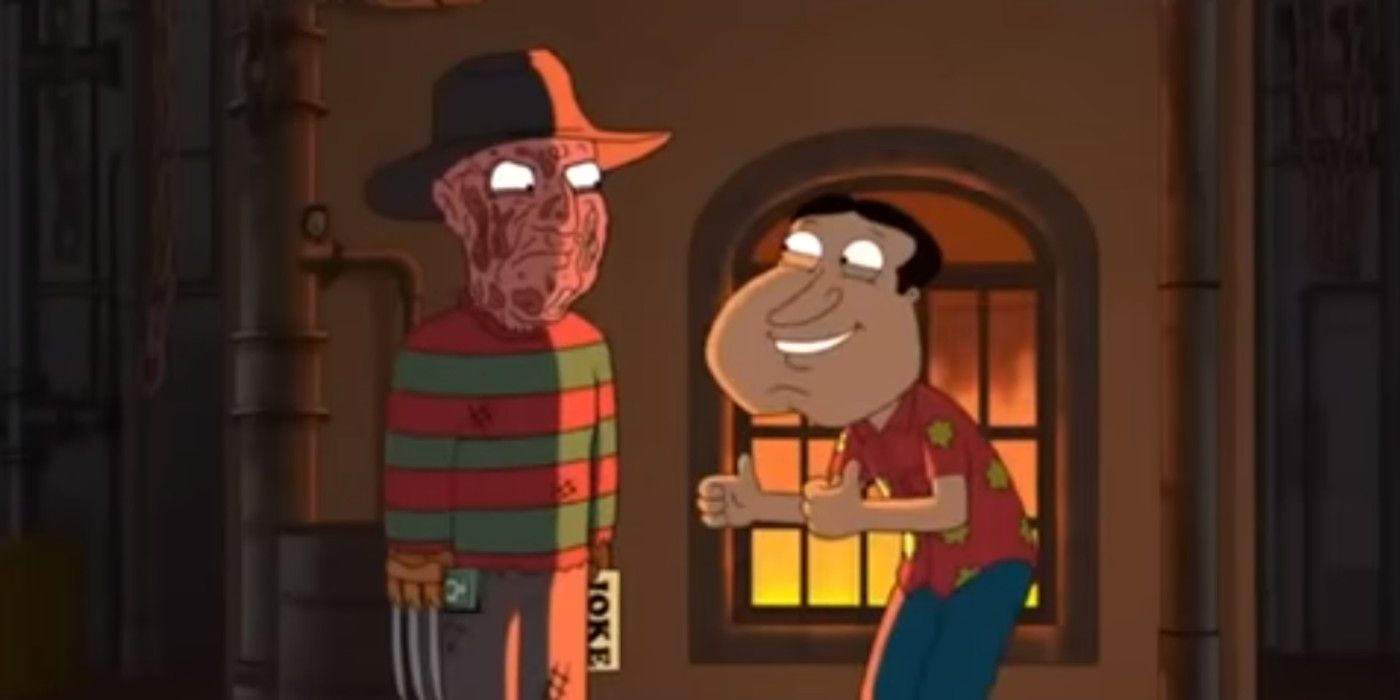 Freddy Krueger in the Family Guy episode, "The Splendid Source"