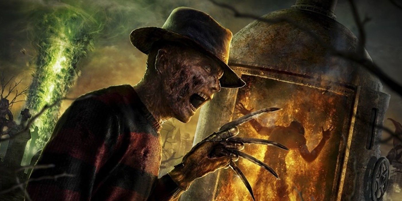 Freddy Krueger as a playable character in Mortal Kombat