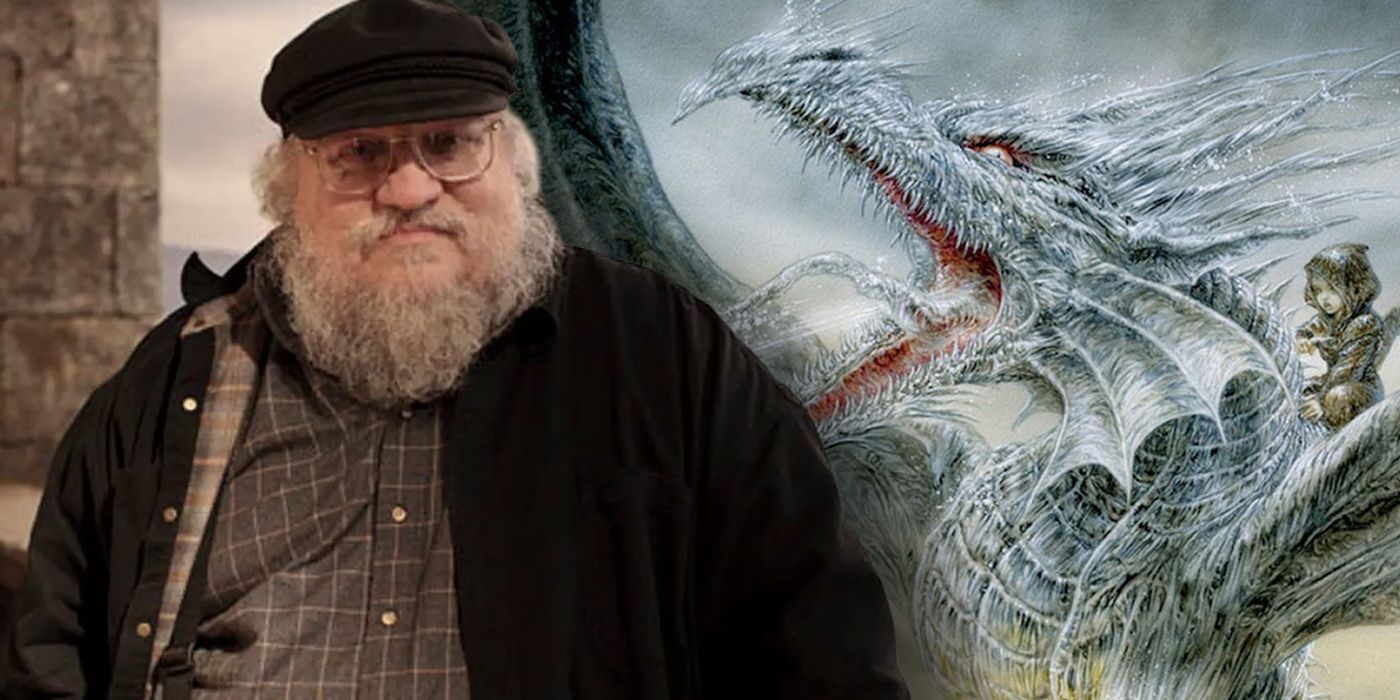 George RR Martin and The Ice Dragon