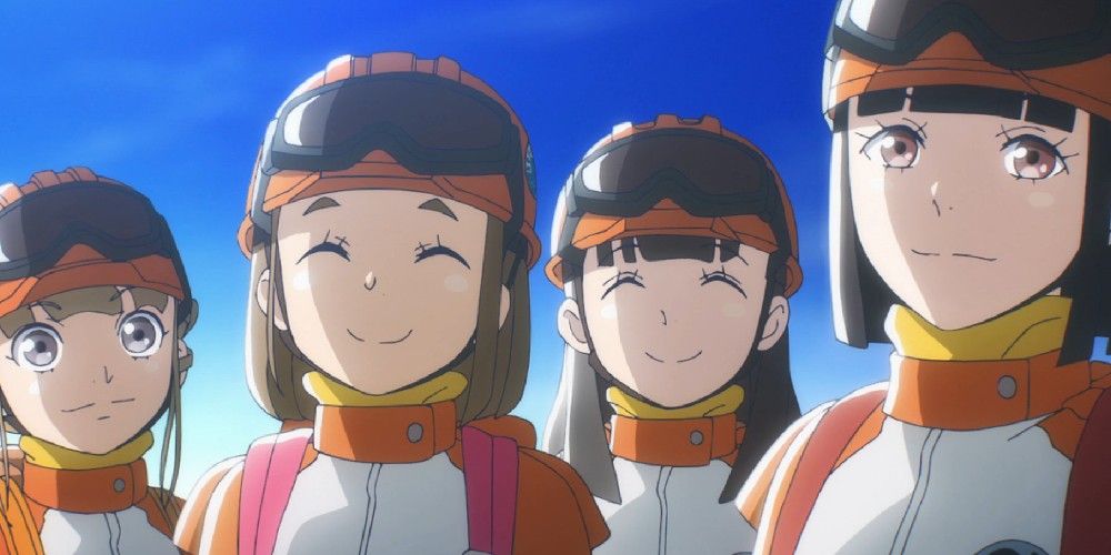 Hinata, Mari, Yuzuki, and Shirase make it to Antarctica in A Place Further than the Universe.