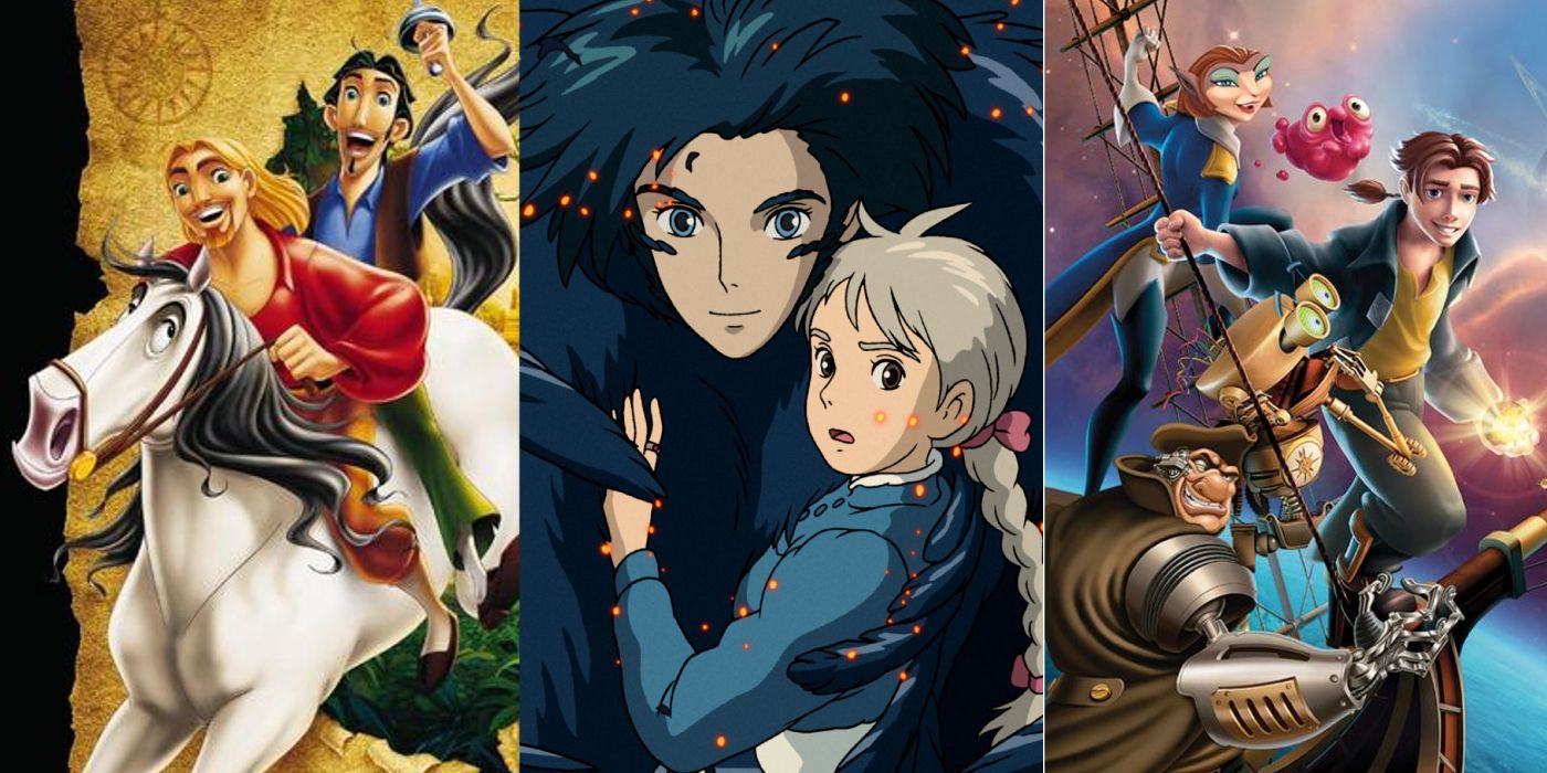 10 Best Animated Movies From The 2000s