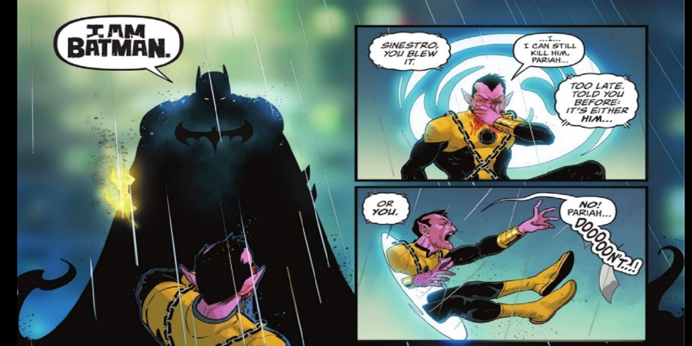 Sinestro Was Humiliated By Jace Foxs Batman 