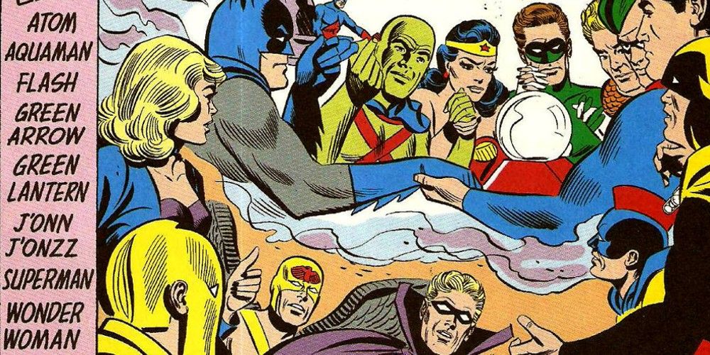 Justice League of America Issue 21 - The JLA and Justice Society meet for the first time