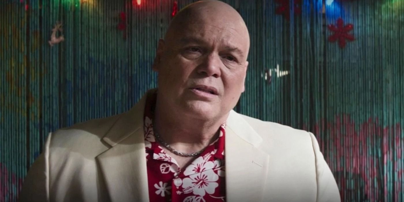 Kingpin/Wilson Fisk looking sad in Hawkeye.