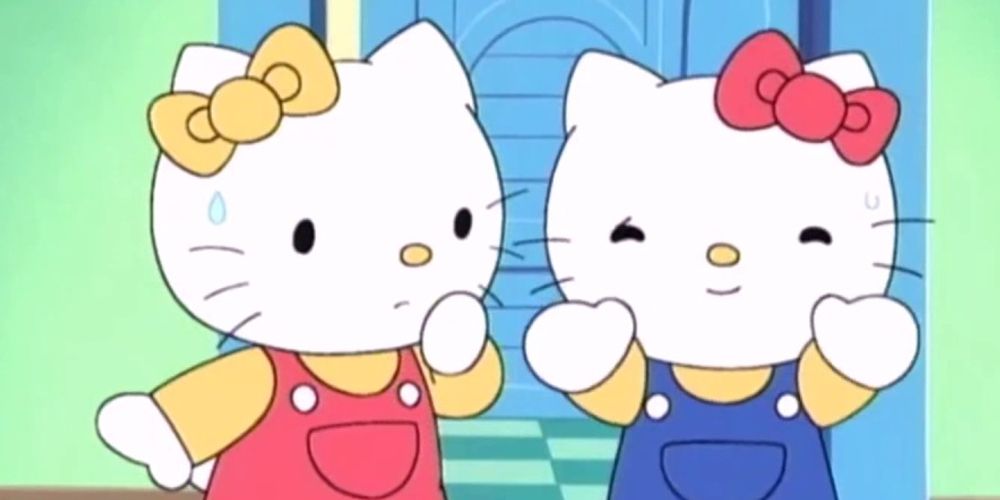 Kitty White and Mimi White in Hello Kitty Paradise