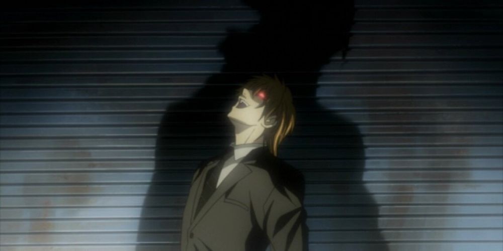 Light Yagami laughs at the Task Force after admitting he is Kira in Death Note