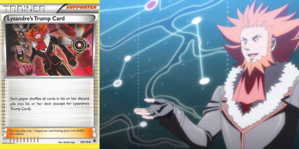 Lysandre's Trump Card from the Pokemon TCG