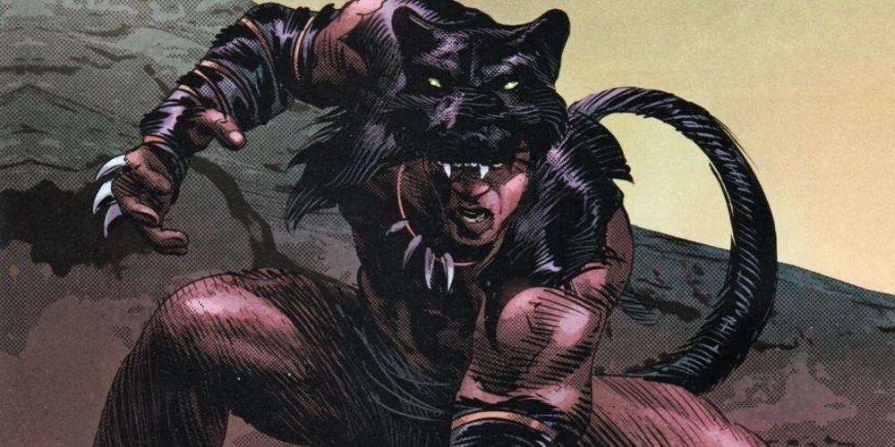 Mosi as Black Panther in Marvel comics