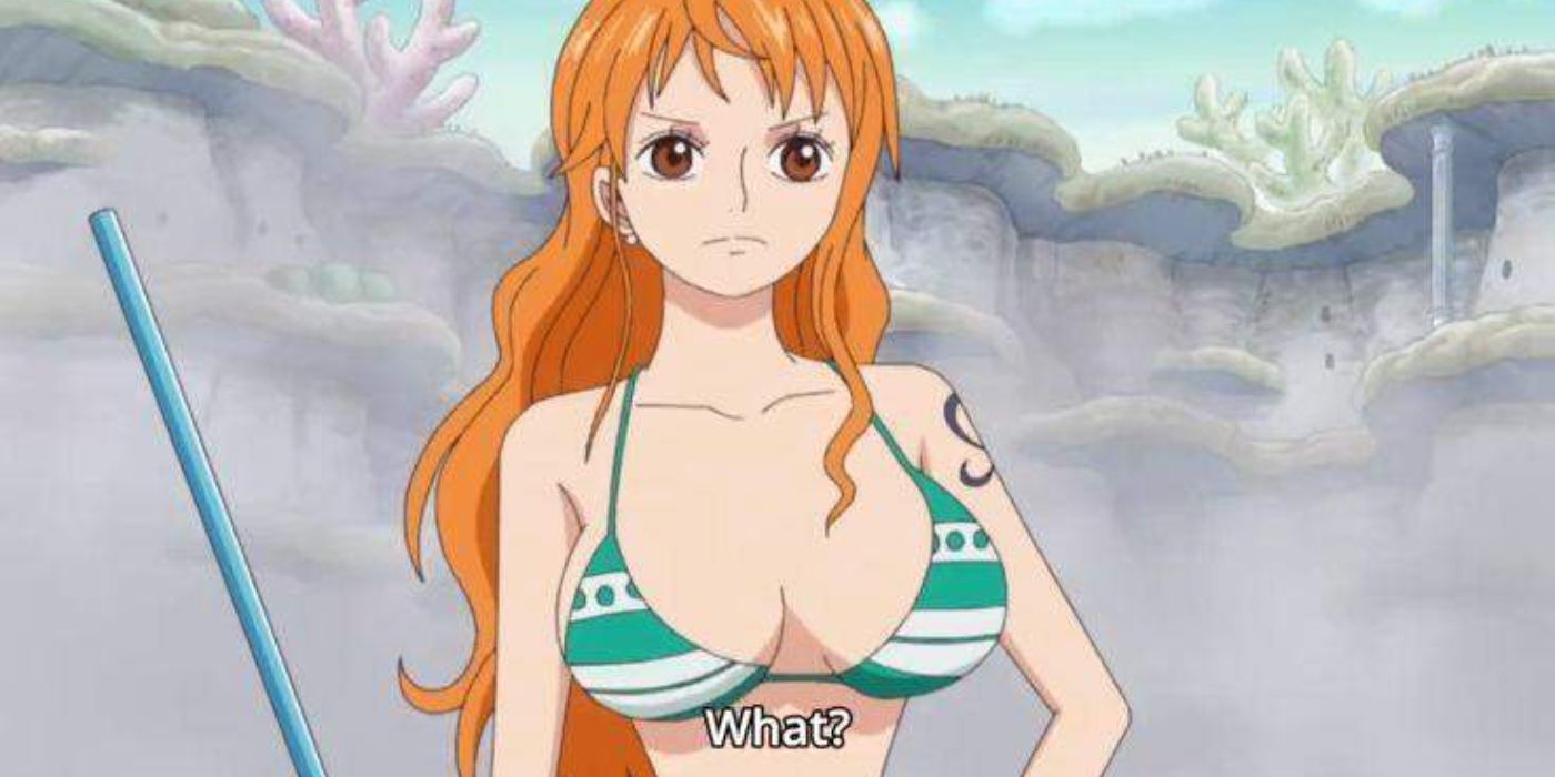 Nami from One Piece.