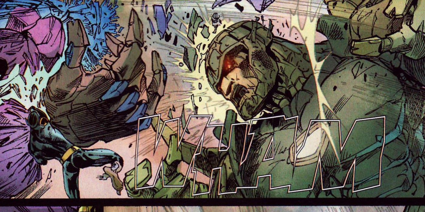 Namor destroys Sentinel