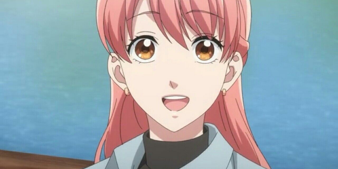 Narumi Momose is happy in the wotakoi anime