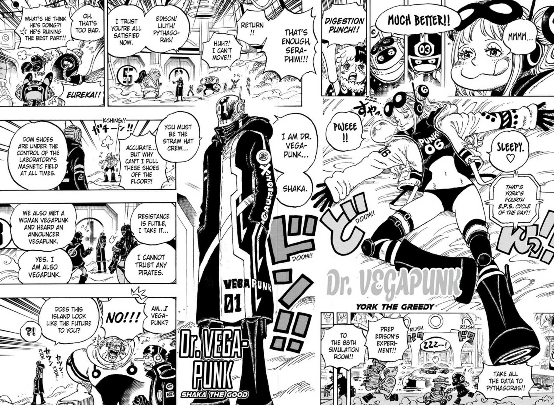 One Piece Chapter 1065 Pages 16-17