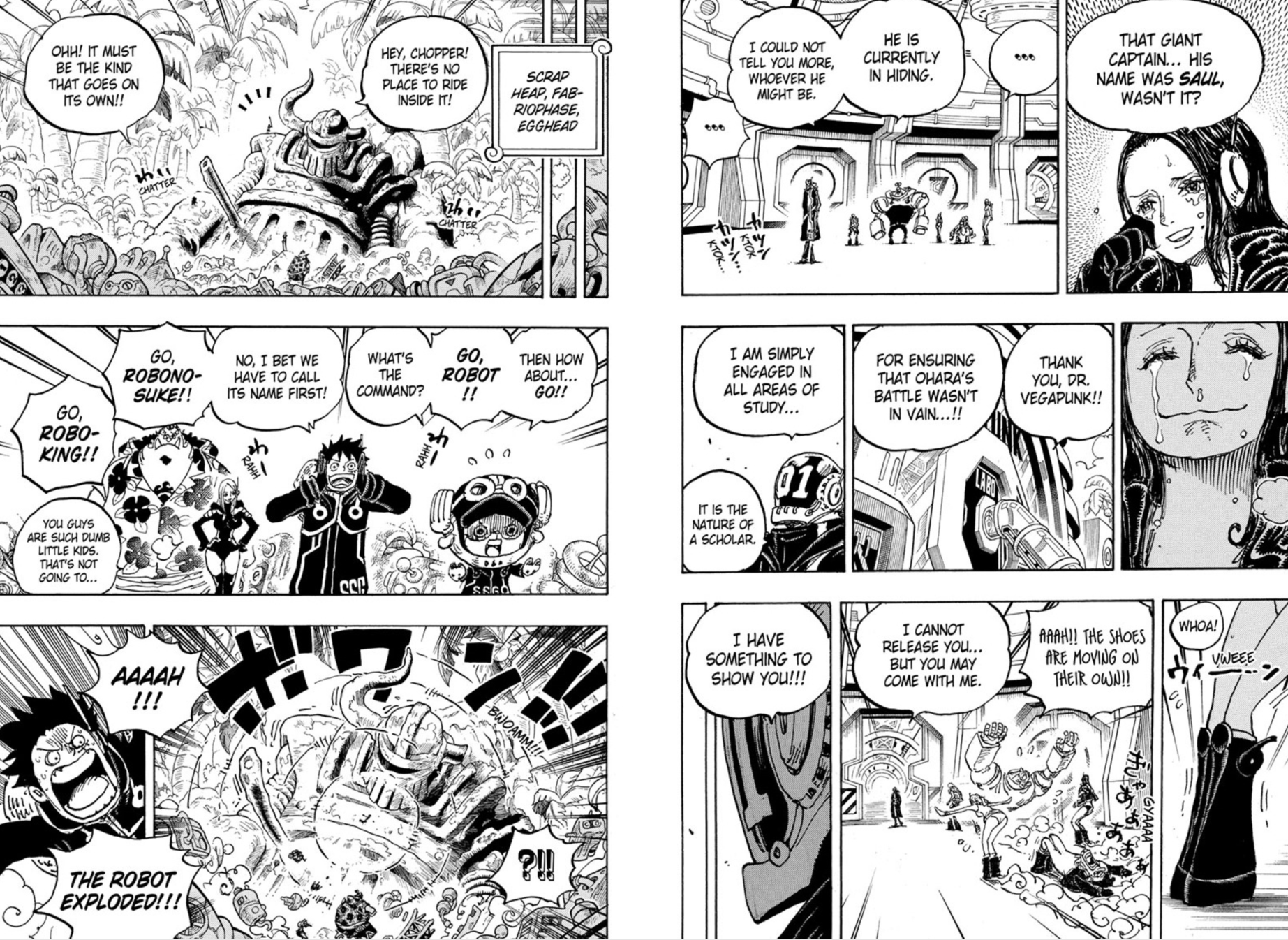 One Piece Chapitre 1066 Pages 14-15