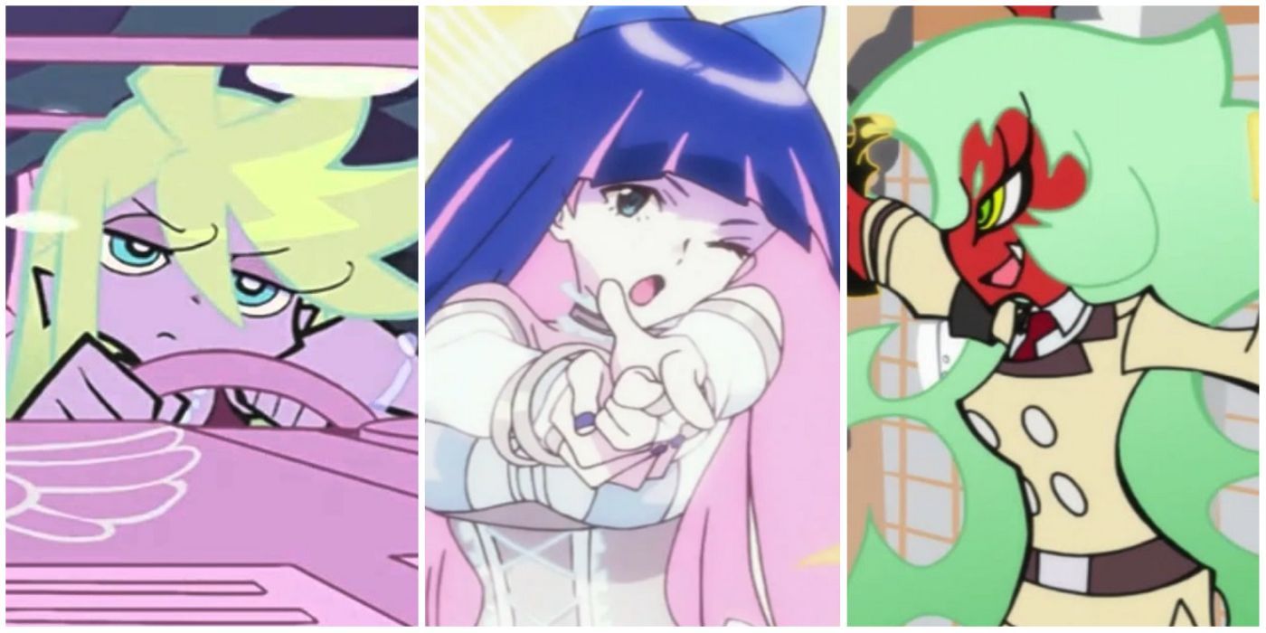 Panty, Stocking and Scanty from Panty and Stocking with Garterbelt