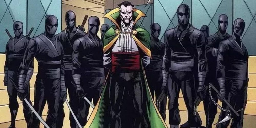 Ra's Al Ghul Leading The League of Assassins