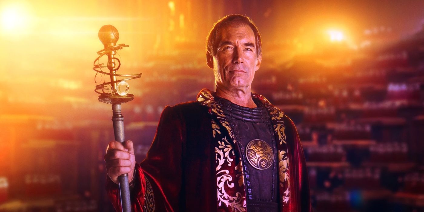 Rassilon as the leader of Gallifrey in Doctor Who.
