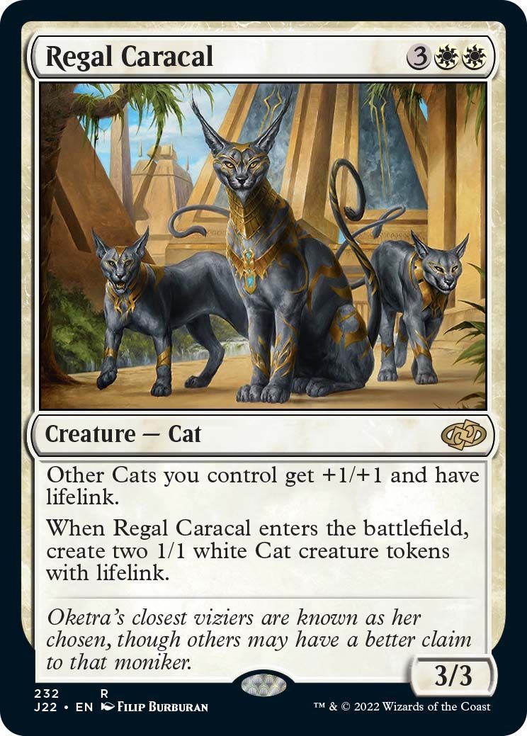 Regal Caracal from Magic: The Gathering mtg