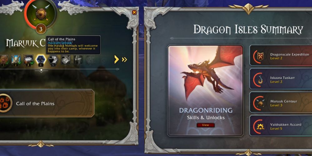 Renown in World of Warcraft Dragonflight