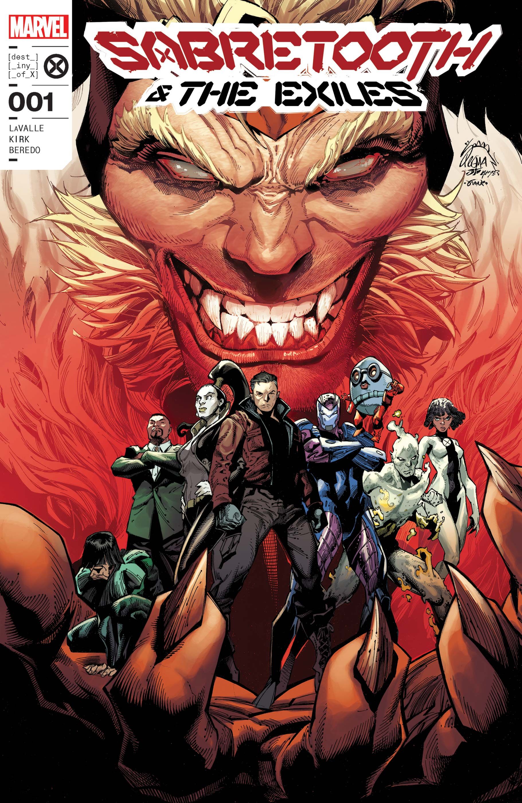 Sabretooth and the Exiles #1 cover