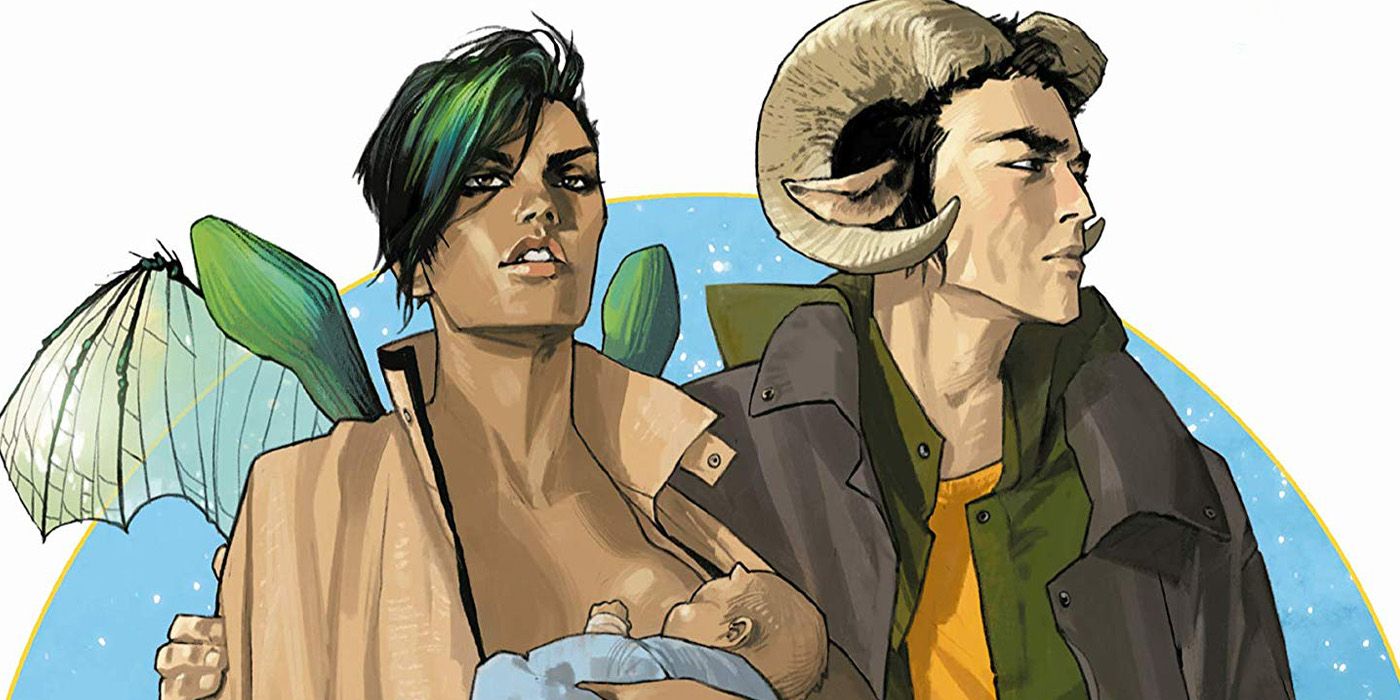 Saga Main Characters Alana and Marko