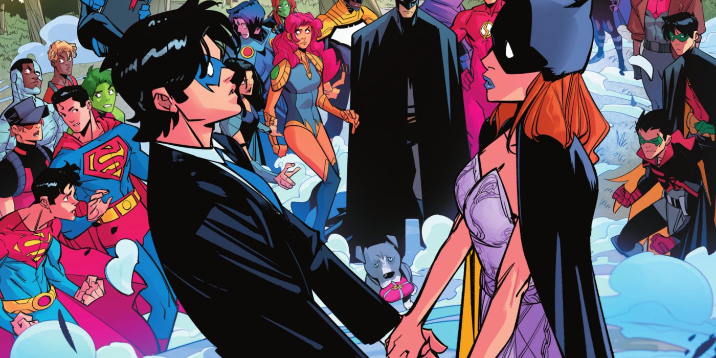 Nightwing Seems to Be Thinking About Asking to Batgirl to Marry Him