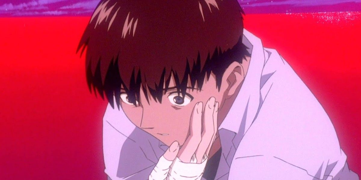 Shinji Ikari in End of Evangelion