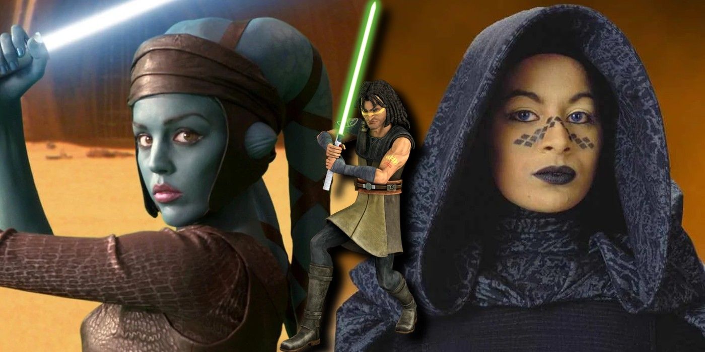 Star Wars Aayla Secura Quinlan Vos and Barriss Offee