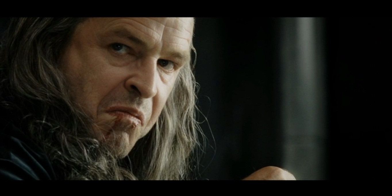 Denethor Eating in Return of the King