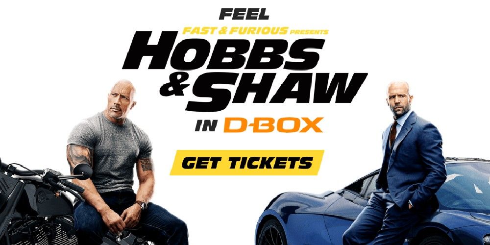 The D-Box poster for Hobbs and Shaw