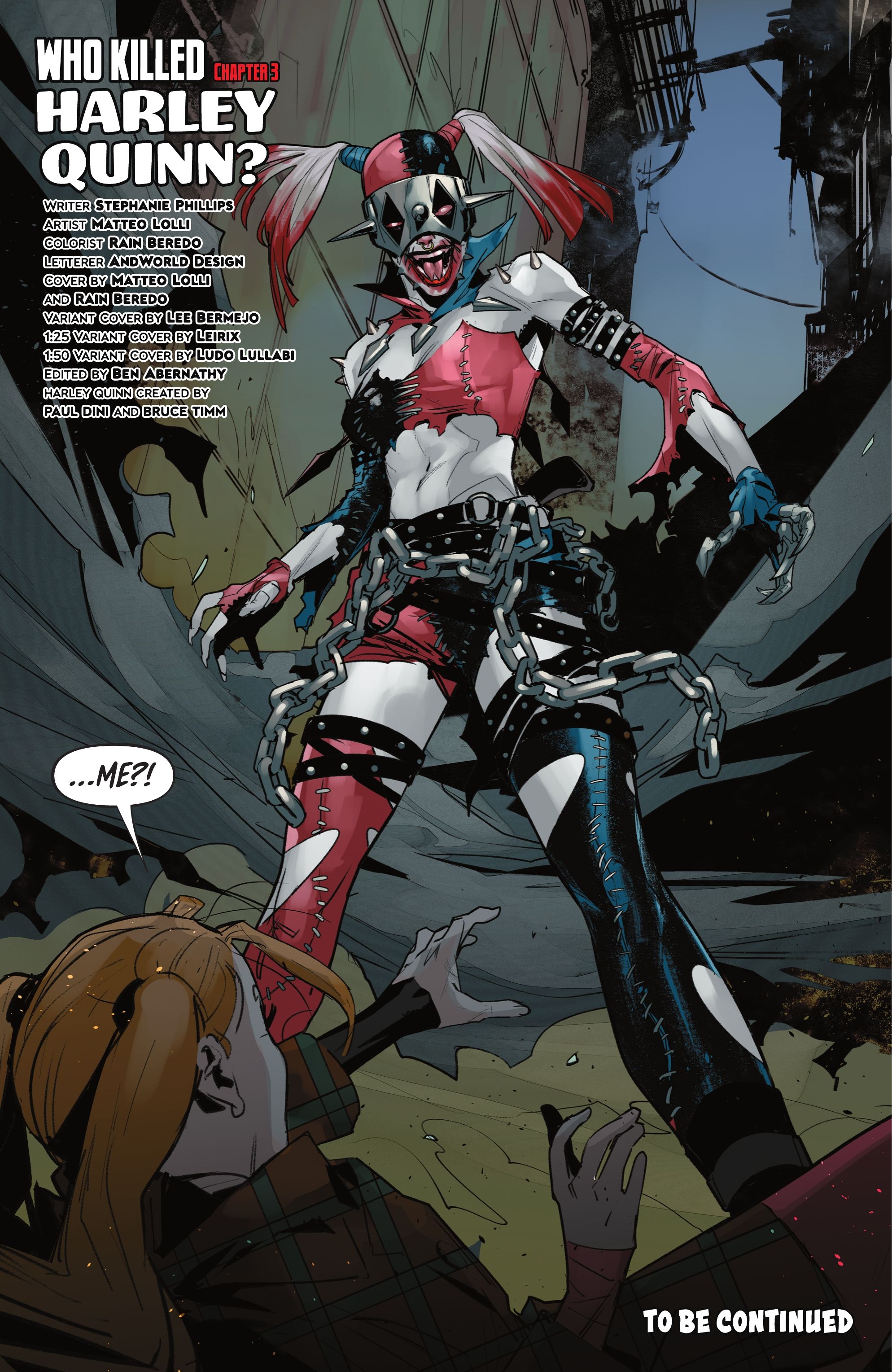 DC Reveals [SPOILER] Murdered Harley Quinn