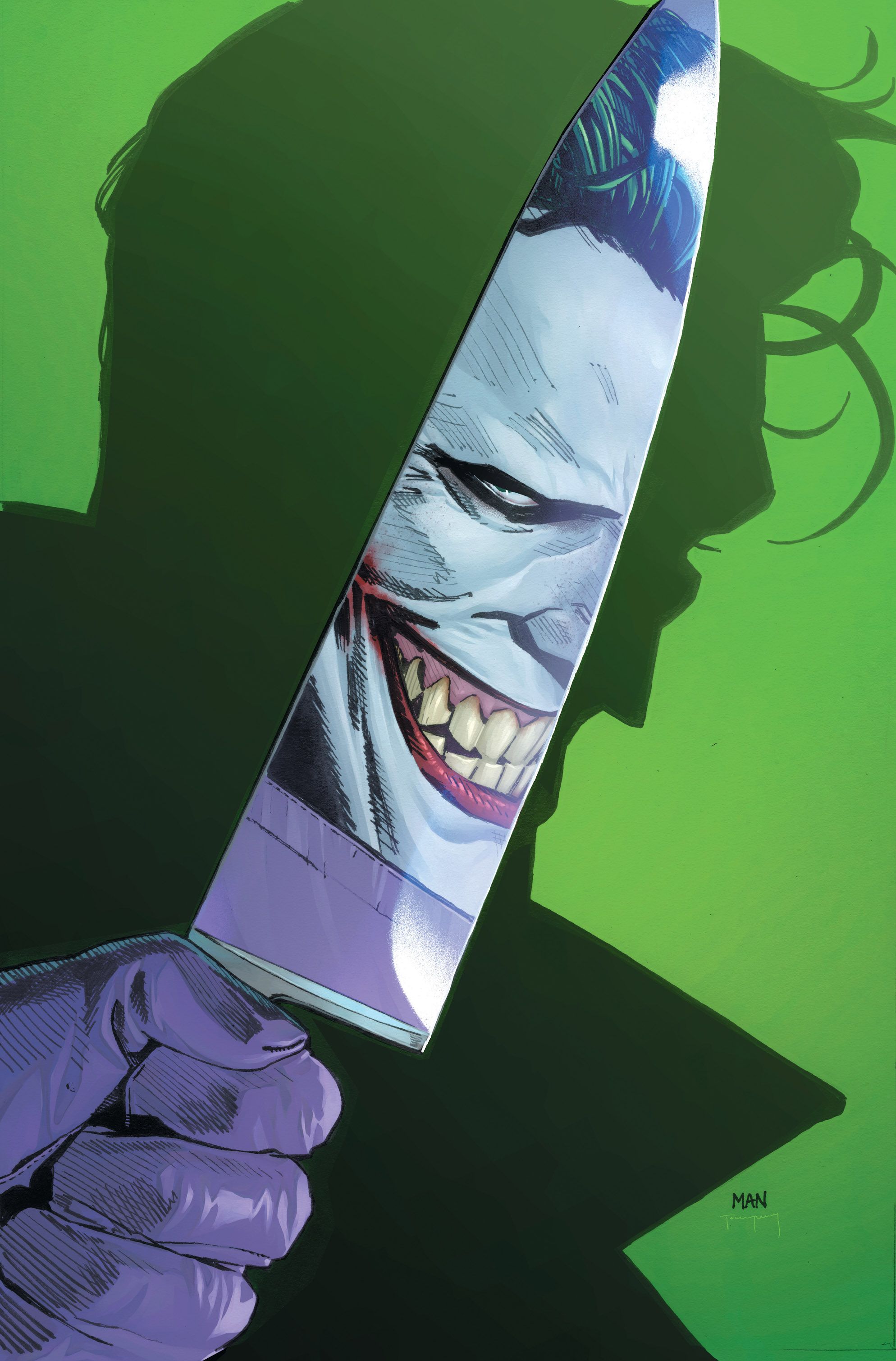 The Joker The Man Who Stopped Laughing 5 Open to Order Variant (Mann)