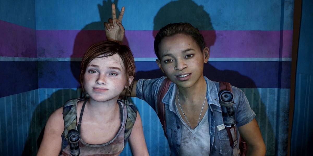 Ellie and Riley from The Last of Us: Left Behind