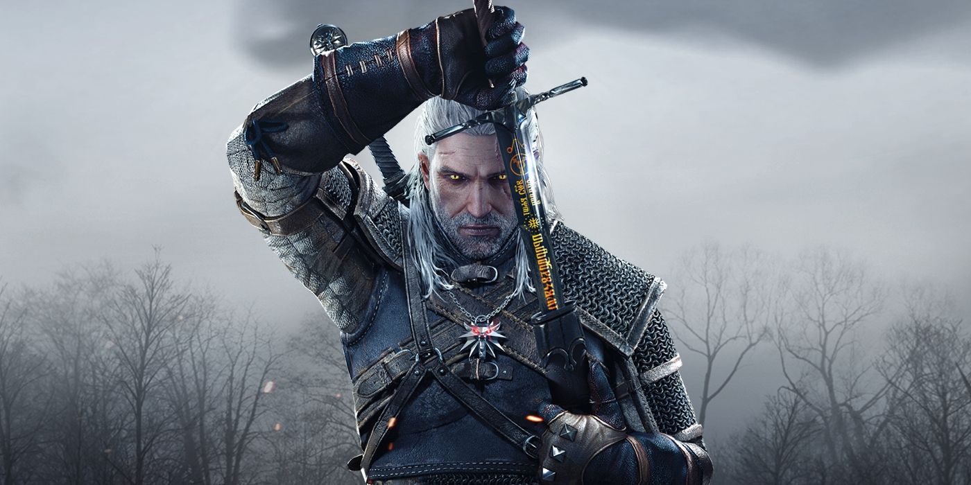 The Witcher 3 Official Art Featuring Geralt