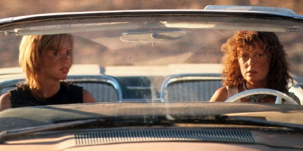 Thelma and Louise make their final choice in Thelma and Louise