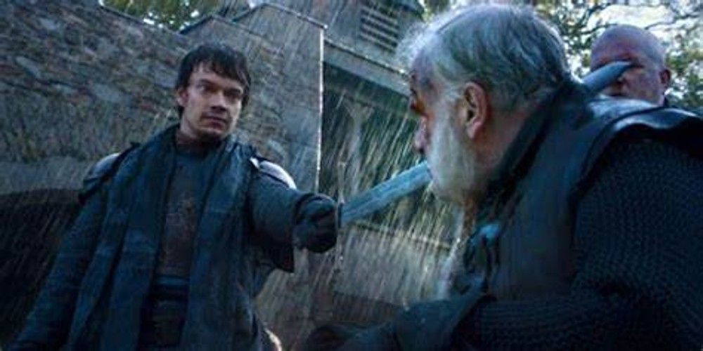 Theon Greyjoy betrays the Starks in Game of Thrones.
