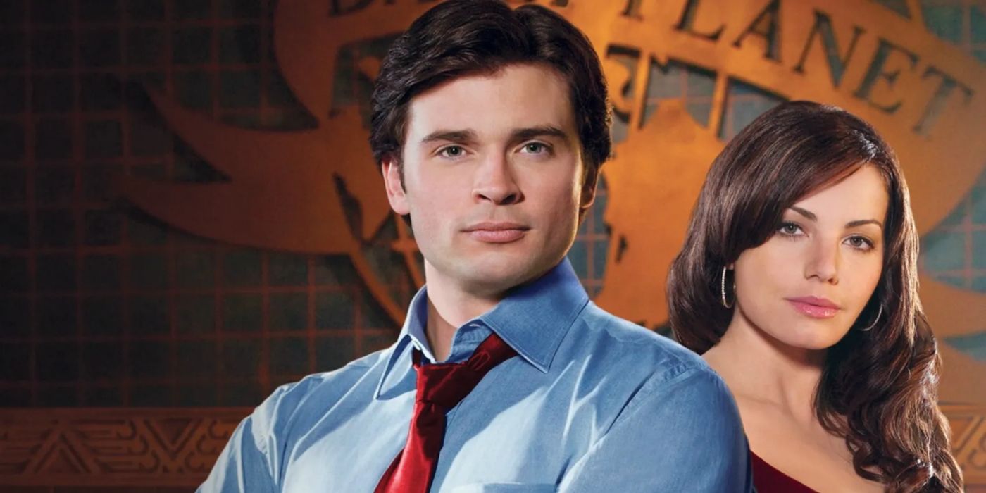 Tom Welling and Erica Durance in Smallville