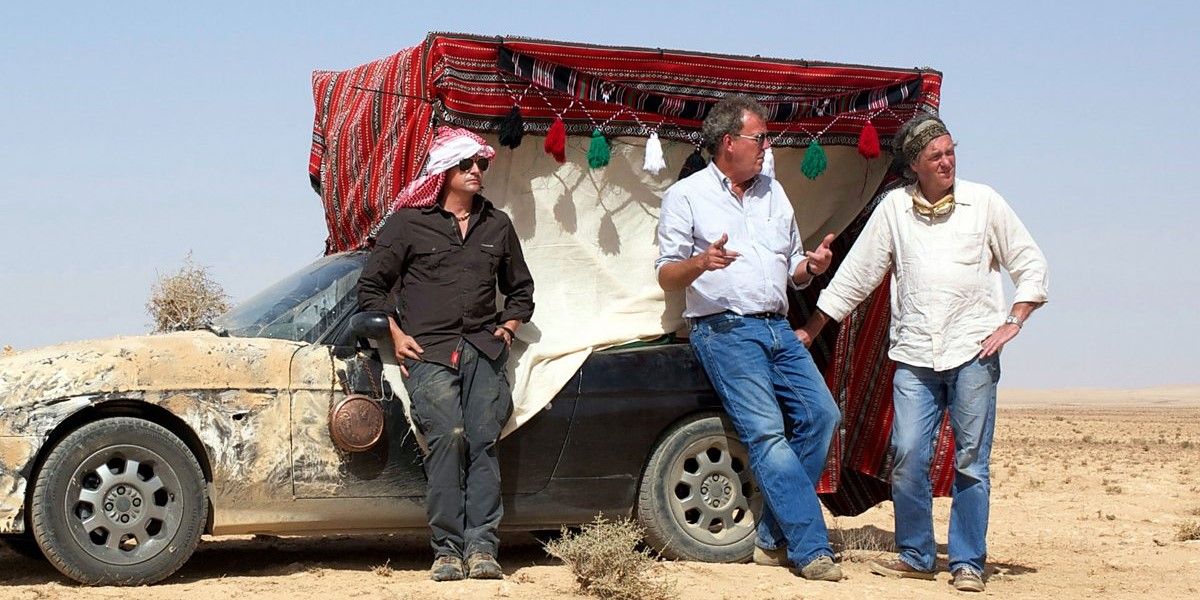 Top Gear Middle East desert car