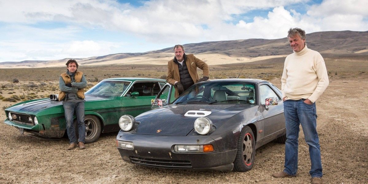 Top Gear Patagonia Jeremy Richard James with their cars