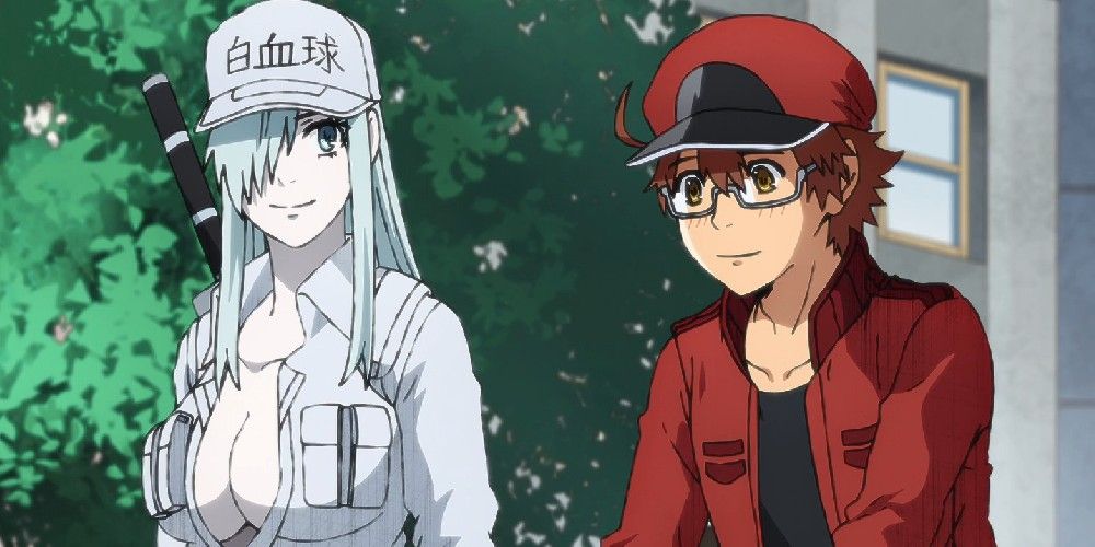 U-1196 y AA2153 disfrutan de su paseo en Cells at Work! Code Black